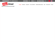 Tablet Screenshot of isbirziraat.com